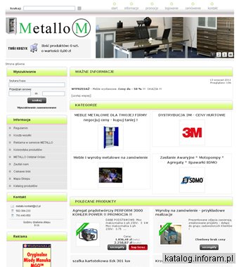 Meble metalowe METALLO