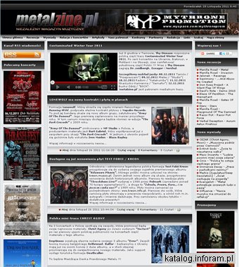 Metalzine.pl - Niezależny Magazyn Muzyczny