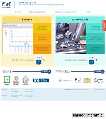 METROTEST pomiary siły