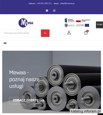 podpory rolkowe mewaa.pl