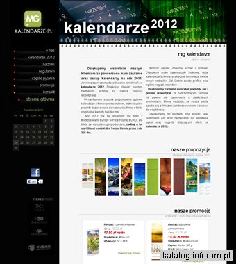 MG - Kalendarze reklamowe