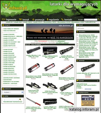 MHunt.pl - Latarki dla wymagających