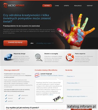 Strony internetowe i projekty graficzne szyte na miarę - specjalnie dla Ciebie