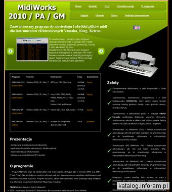 MidiWorks - program do edycji plików midi
