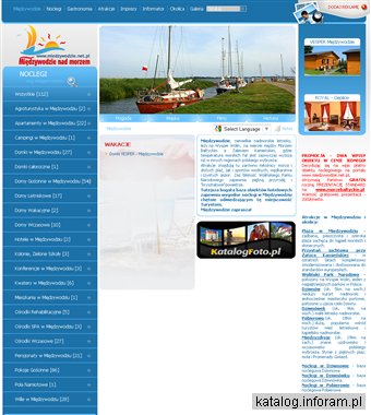 Międzywodzie - Baza Noclegowa Międzywodzia na Wyspie Wolin