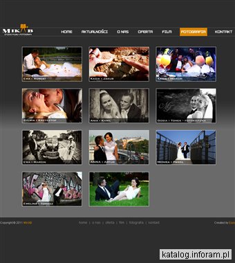 MIKAB - studio filmu i fotografii, wideofilmowanie Radom, fotografia ślubna