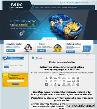 Części do samochodów Mik Motors