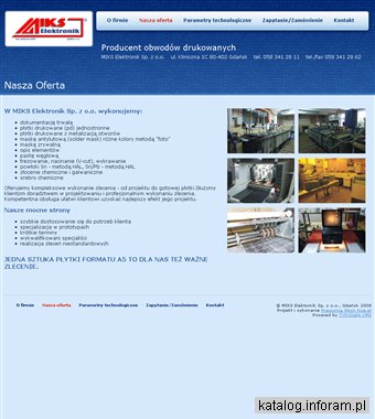 MIKS Elektronik – obwody drukowane