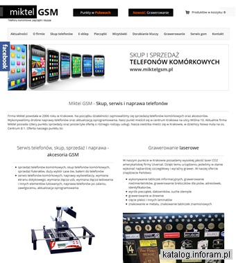 Serwis Miktel GSM - skup, sprzedaż, naprawa telefonów Kraków