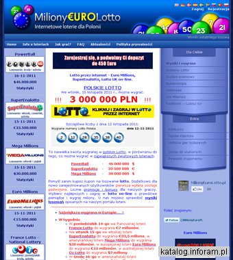 Lotto przez internet - największe światowe loterie