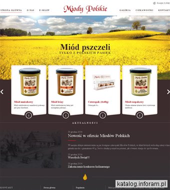 Miody Polskie - miód pszczeli klasy premium