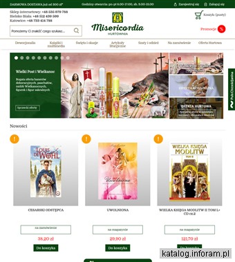 Misericordia - hurtownia dewocjonalii