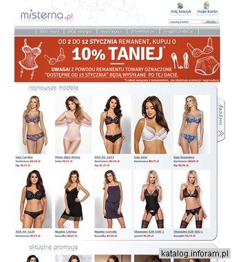 Bielizna nocna - misterna.pl