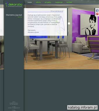 Pracownia Projektowa Aranżacji Wnętrz - Dekoratio