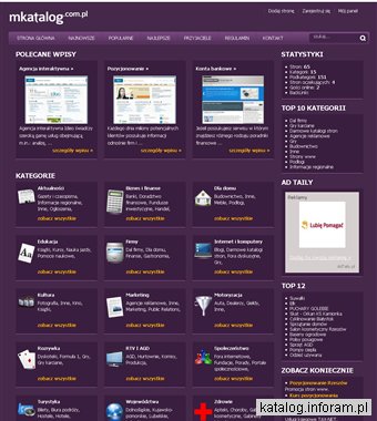 Katalog stron Mkatalog