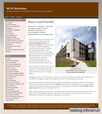 MLUX - montaż klimatyzacji i wentylacji