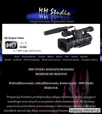 Wideofilmowanie Białystok