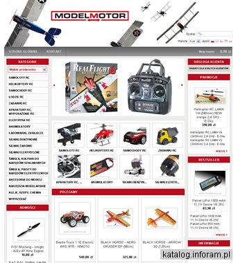 Modelmotor - zdalne sterowanie