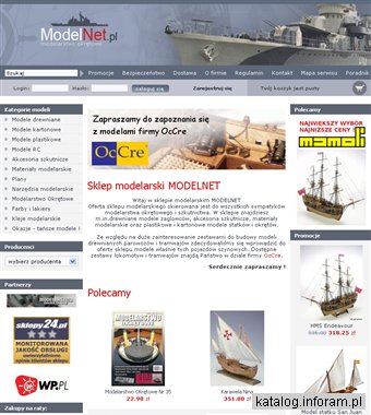 Sklep modelarski - modele z drewna