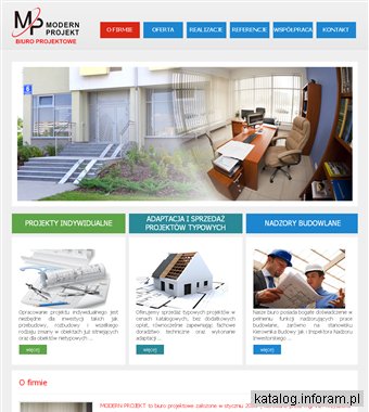 MODERN PROJEKT Biuro Projektowe. Projekty domów