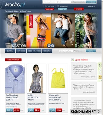 Modio.pl - internetowy outlet online