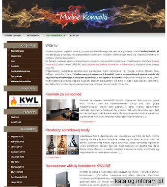 Modne Kominki - portal o tematyce kominkowej