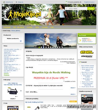 Exel Nordic Walking kije i akcesoria - Sklep internetowy