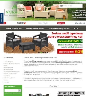 Monago - meble ogrodowe