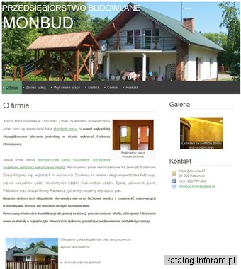 Monbud - firma budowlana