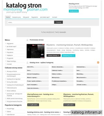 MonitoringPoznan.com - katalog stron www