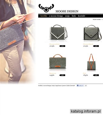 Torby z filcu MOOSE DESIGN