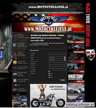 Motocykle z ameryki, motory z USA