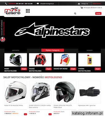 MotoLegend - kaski motocyklowe