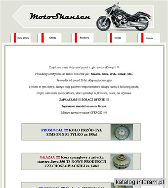 Części motocyklowe