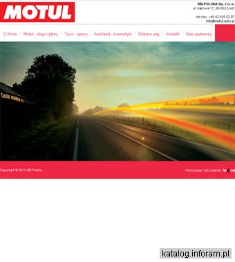 MD Polska - dealer Motul