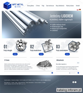 MPC METAL Producent prętów ciągnionych