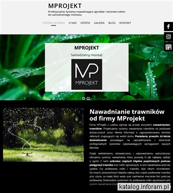 nawadnianie trawników - mprojekt-nawodnienia.pl