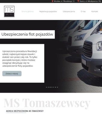 Firma ubezpieczeniowa MS Tomaszewscy - Ubezpieczenia Wrocław