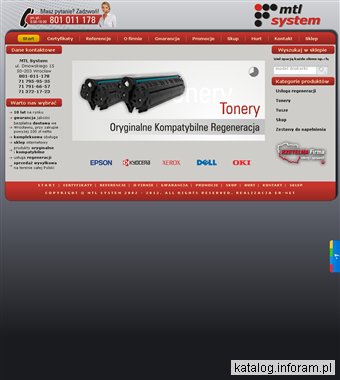 Akcesoria do drukarek - tonery i tusze