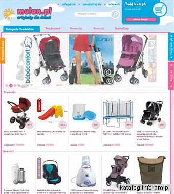 Wózki dziecięce - Mulan.pl