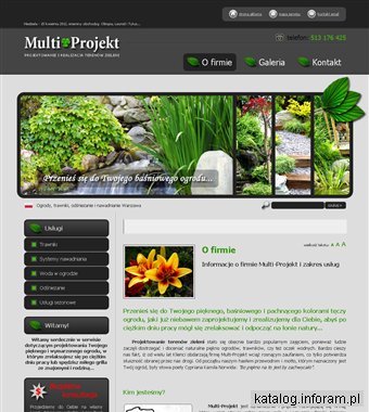 Modne ogrody Warszawa - Multi-Projekt