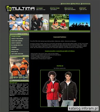 Męska odzież reklamowa