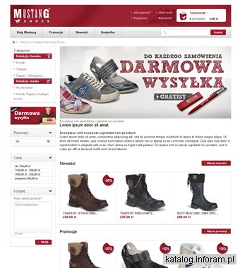 Buty damskie mustang