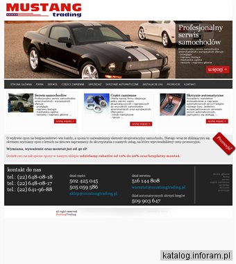 MUSTANG TRADING naprawa Jeep Warszawa Ursynów