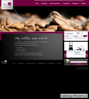 My-Coffee, sklep ze świeżo paloną kawą