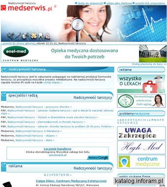 Nadczynność tarczycy