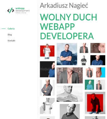 Arkadiusz Nagiec - Webapp development