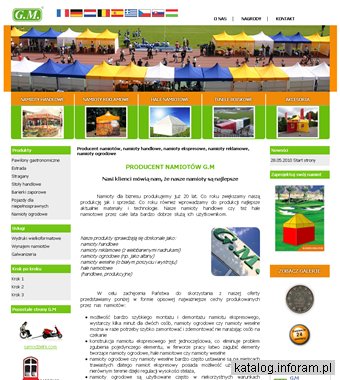 Namioty handlowe, namioty reklamowe, namioty ekspresowe