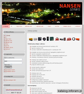 Agregaty prądotwórcze serwis