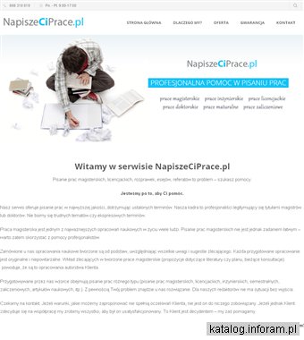 www.napiszeciprace.pl